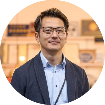 代表取締役 山崎 慎也の写真